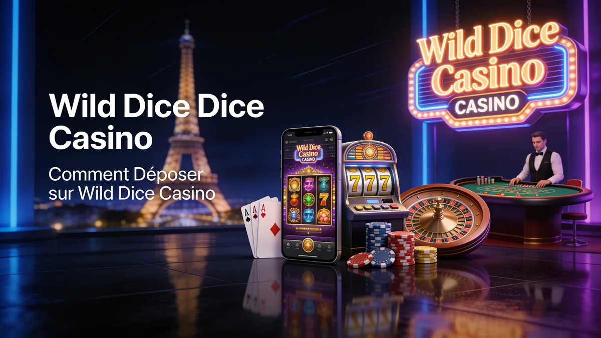 Comment Déposer sur Wild Dice Casino : guide wild dice casino pour les joueurs en France